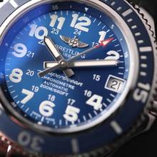 Thumbnail von Breitling Superocean II 36 Blue Dial </h1>