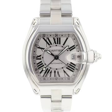  Cartier Roadster GMT XL Steel  