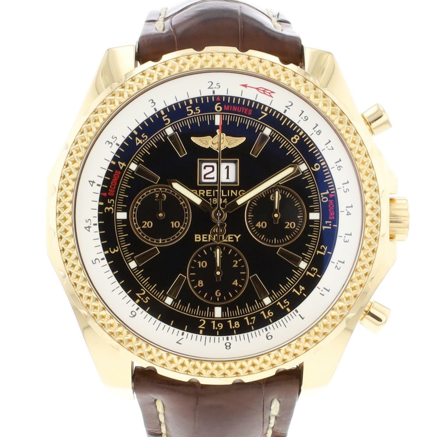 Breitling Bentley 6.75 Yellow Gold </h1>