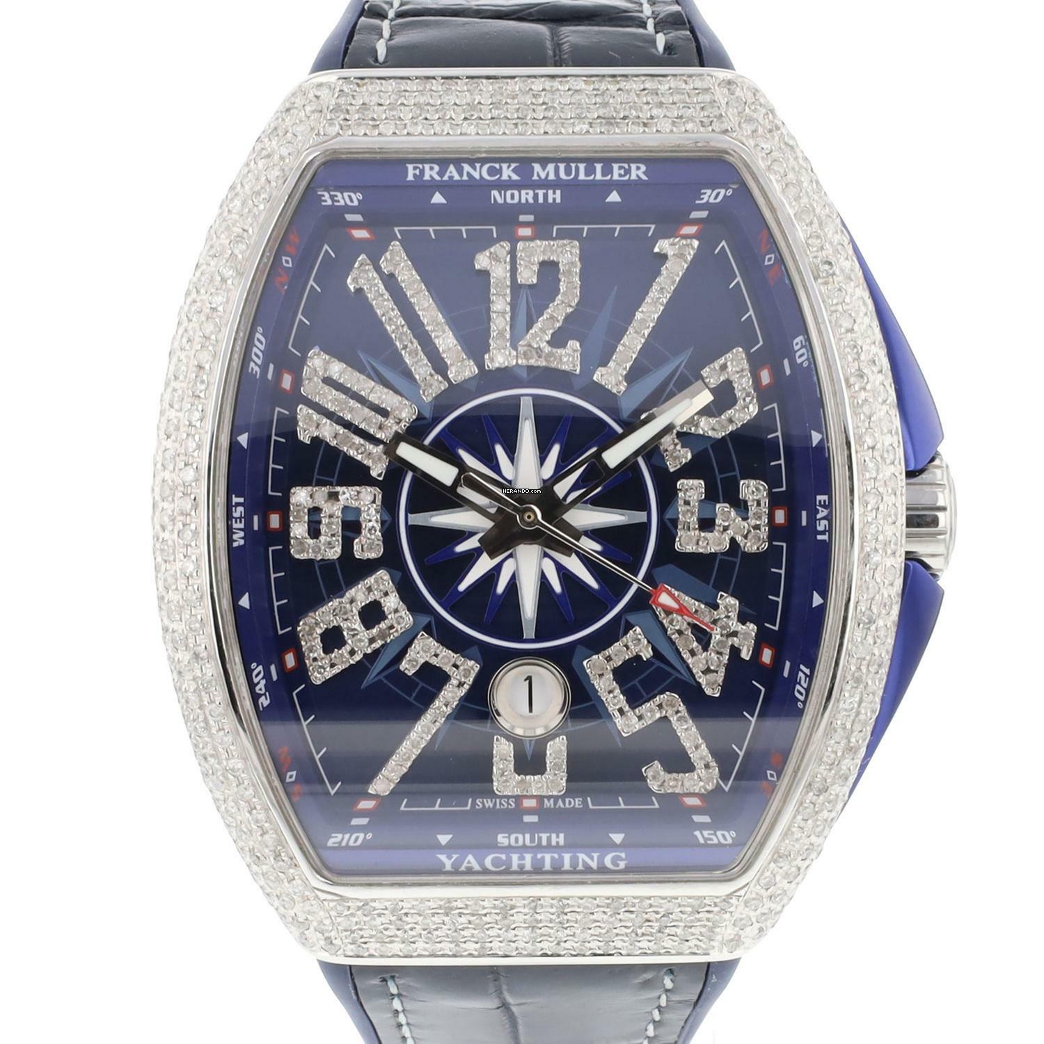 Franck Muller Vanguard Yachting Diamonds </h1>