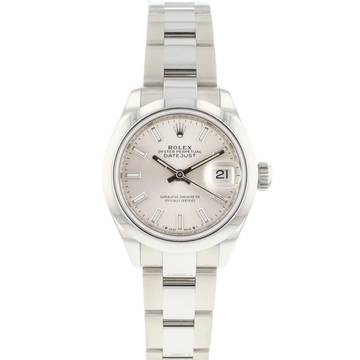  Rolex Lady-Datejust 28 Steel Oyster Silver Dial </h1> 