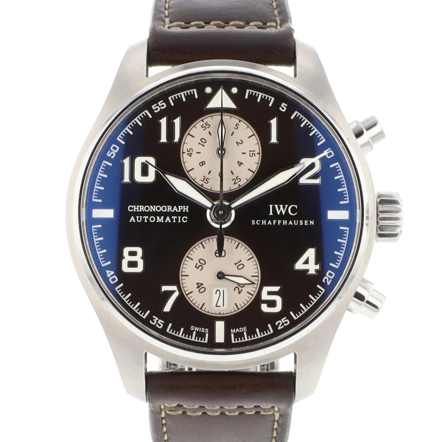 IWC Fliegeruhr Spitfire Chronograph Pilot's Antione Saint Exupery </h1>