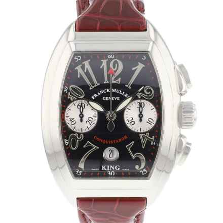  Franck Muller Conquistador Steel Black Dial </h1> 