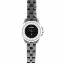 Thumbnail von Chanel J12 J12-XS Black Ceramic Diamonds NEW </h1>