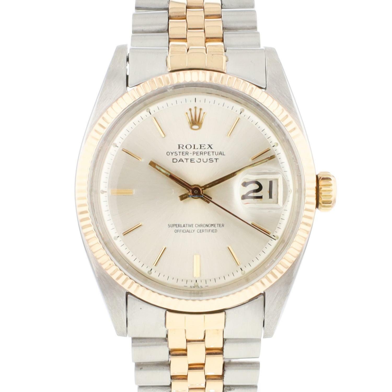 Rolex Datejust 36 Steel/Rose Gold Jubilee Roulette Date </h1>