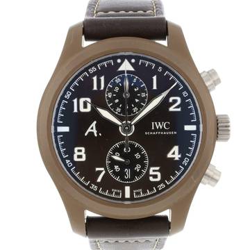  IWC Fliegeruhr Chronograph Pilot's Watch Chronograph 'The Last Flight' Brown Ceramic </h1> 
