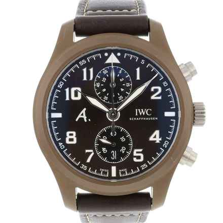 IWC Fliegeruhr Chronograph Pilot's Watch Chronograph 'The Last Flight' Brown Ceramic </h1> 