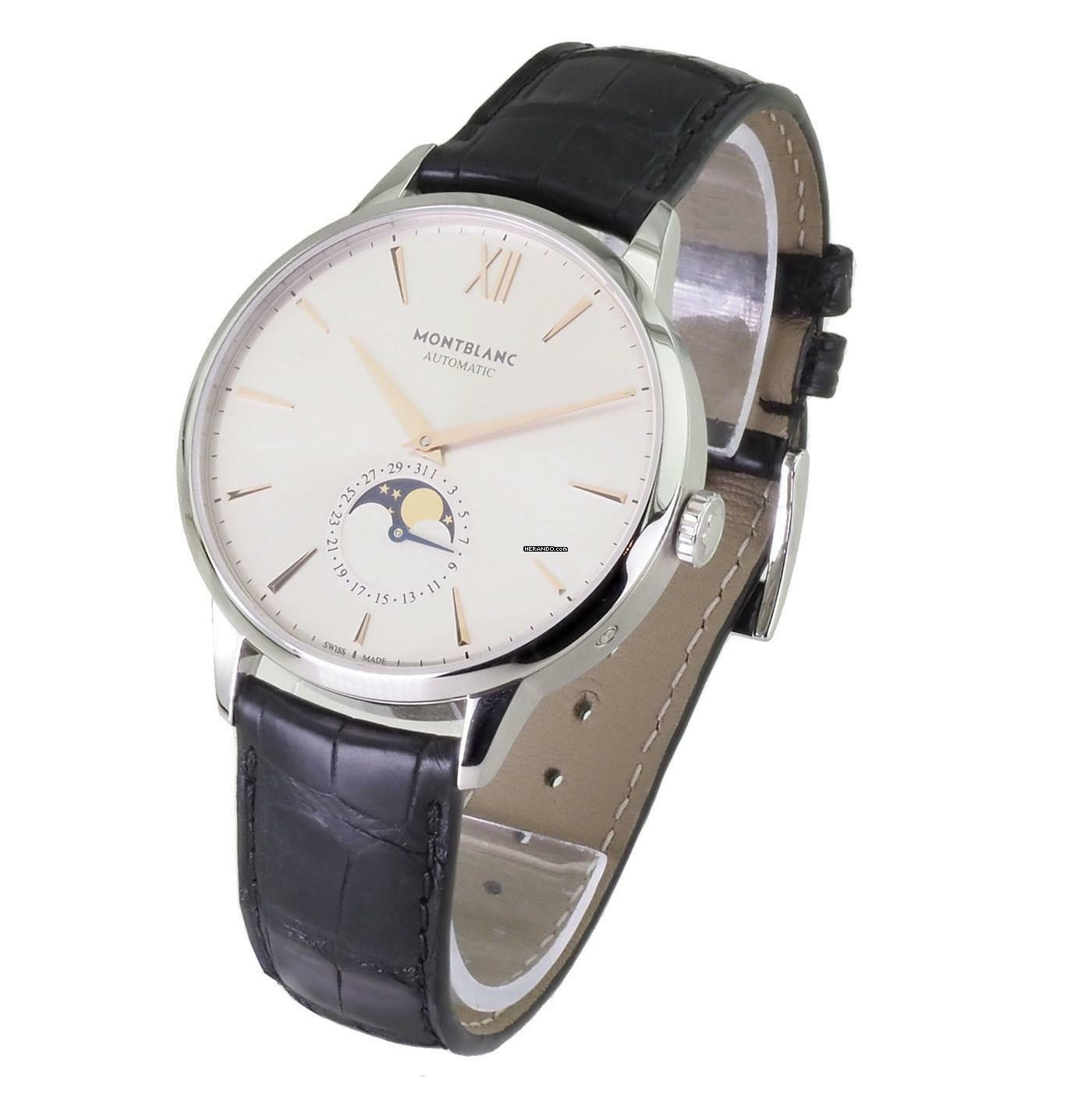 Montblanc Heritage Spirit Moonphase Heritage Steel Collection MB111620 7321 Automatik