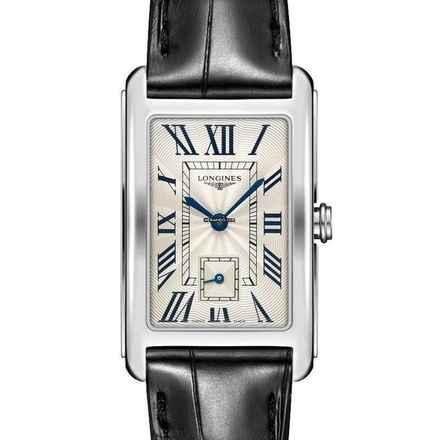  Longines DolceVita Quartz Silver Flinker Ladies NEW FULL SET 