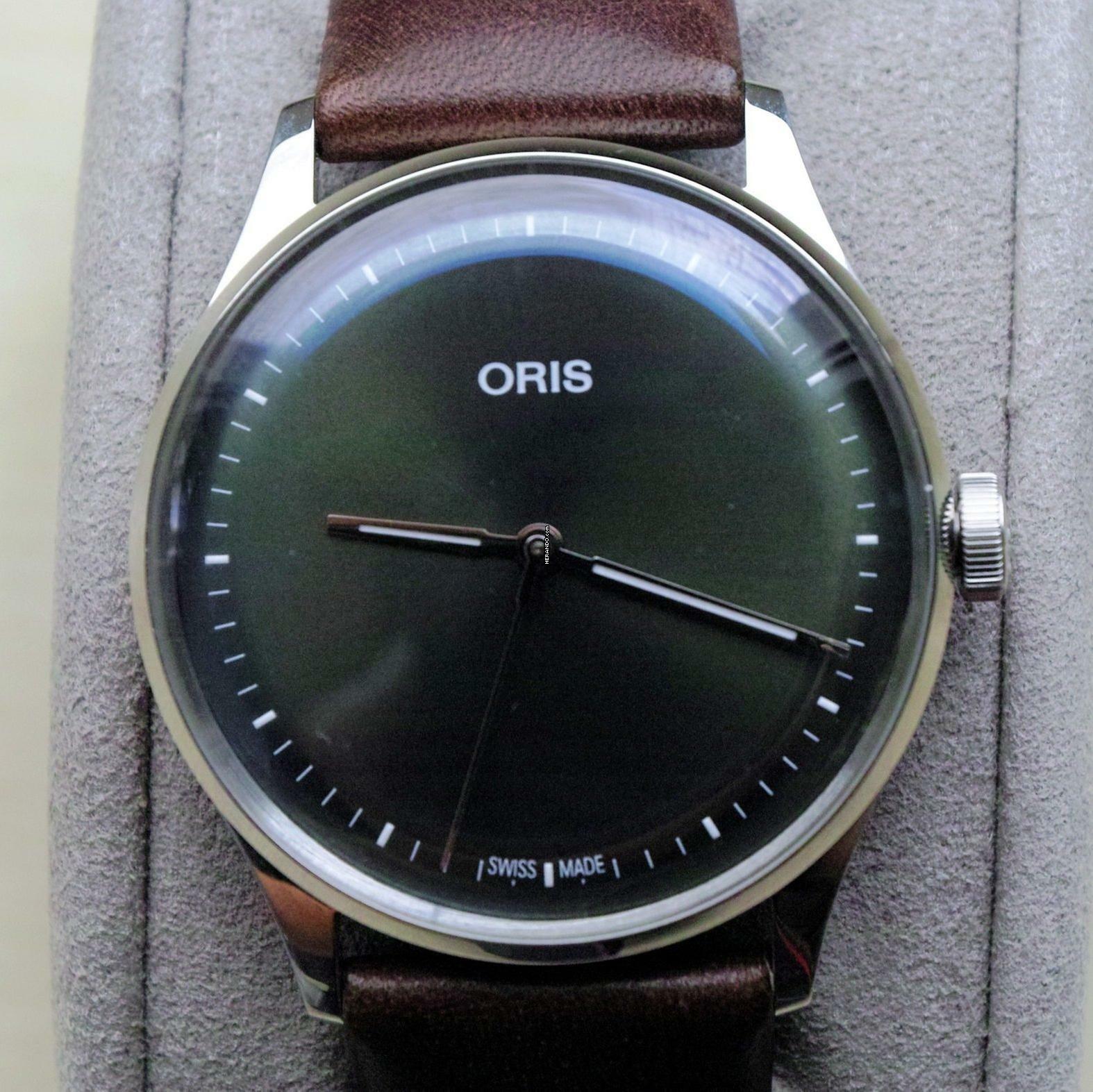 Oris Artelier S Green NEW FULL SET