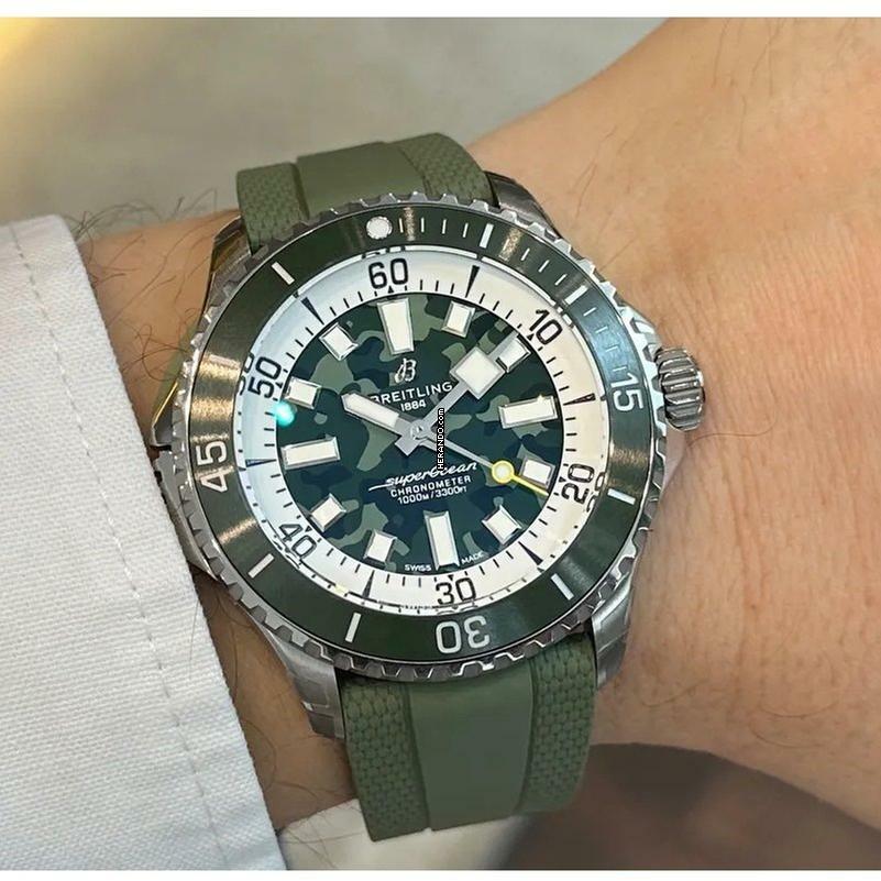 Breitling Superocean 46 Automatic 46 Super Diver FULL NEW SET