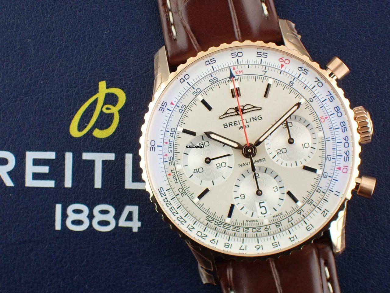 Breitling Navitimer 1 B01 Chronograph 41 NEW FULL SET