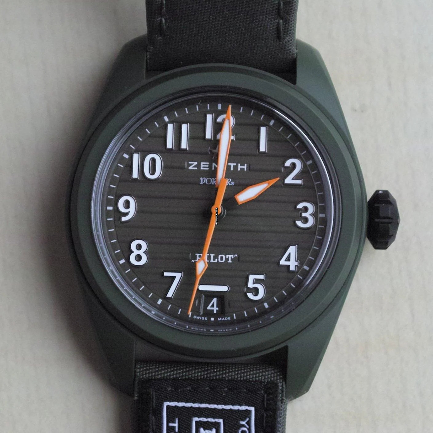 Zenith Pilot Automatic Central Automatic Porter Ltd. Edition FULL SET