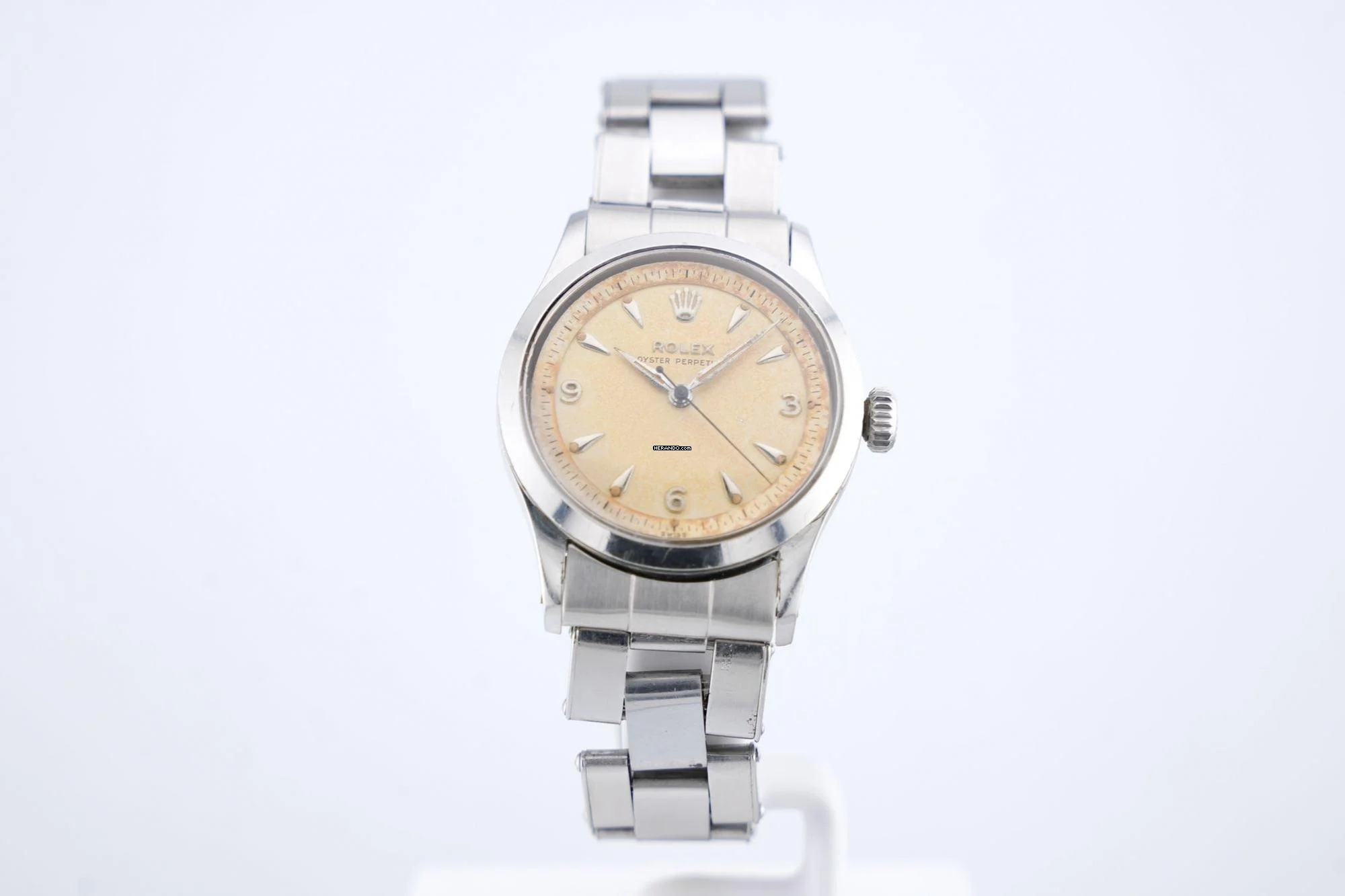 Rolex Oyster Perpetual 34 Vintage 3-6-9 Original Dial - Never Polished - 24 Months Warranty 6332 1953