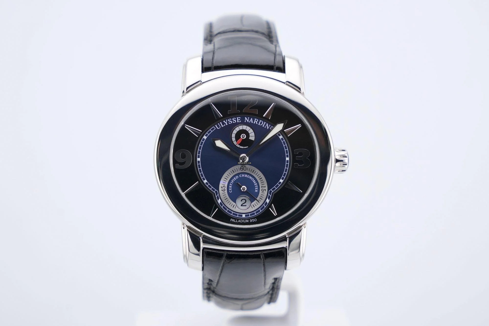 Ulysse Nardin Macho Palladium 950 With Papers - 278-70 2007