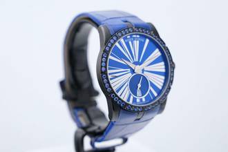 Thumbnail von Roger Dubuis Excalibur 36 Limited Edition Blackened Titanium - Sapphire Setting - 24 Months Warranty DBEX0612