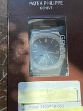 Thumbnail von Patek Philippe Nautilus 3700/11 Nautilus Sigma Blue-Green Dial Bj. 1983 Korkbox + Archive Extract-New Service