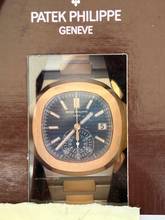 Thumbnail von Patek Philippe Nautilus Blue Ref Nr 5980/1AR-001-Single Sealed-Deutsch-Anonym-08/2021 Sofort