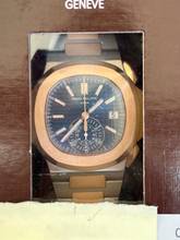 Thumbnail von Patek Philippe Nautilus Blue Ref Nr 5980/1AR-001-Single Sealed-Deutsch-Anonym-08/2021 Sofort