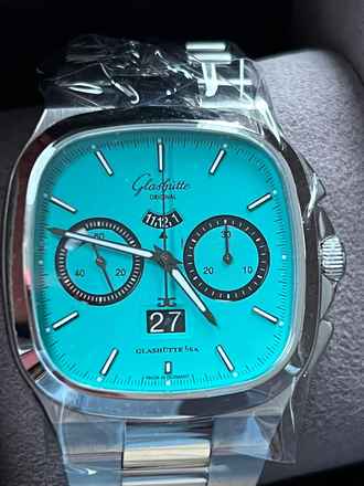  Glashütte Original 13702160270 Tiffany 100 Pieces Neu Box + Papiere EU Modell ausverkaufte Serie  