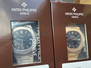 Thumbnail von Patek Philippe Nautilus 3700/1 Nautilus GÜBELIN 18k Gelbgold Erstbesitz Full Set double GENEVE Sealed </h1>