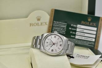Thumbnail von Rolex Air King 114200 - Full Set 2009 </h1>