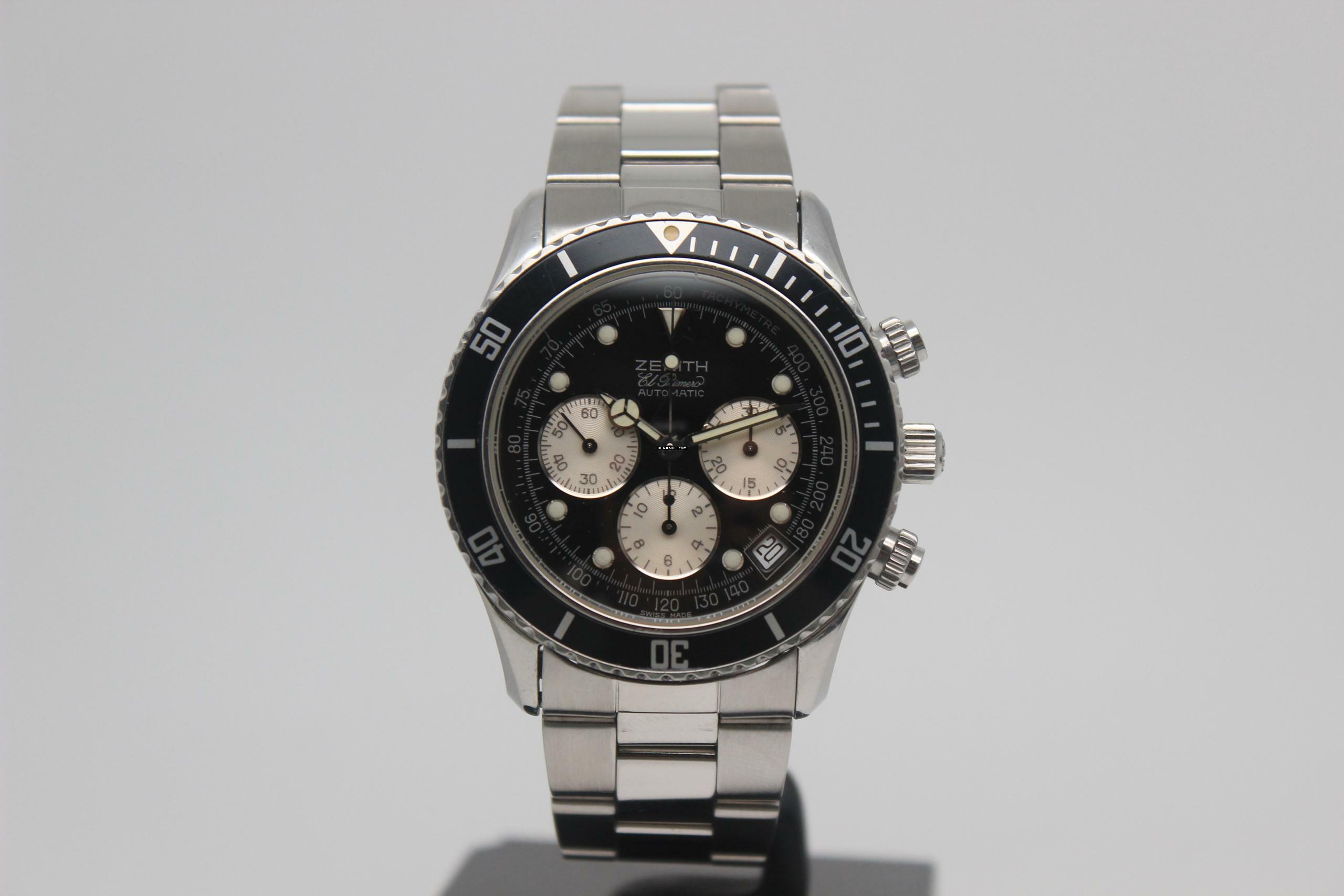 Zenith El Primero Chronograph De Luca Chronograph </h1>