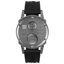 Thumbnail von U-Boat U-65 Ref 3352 44 mm Stahl Kautschuk türkise Zeiger und Ziffern