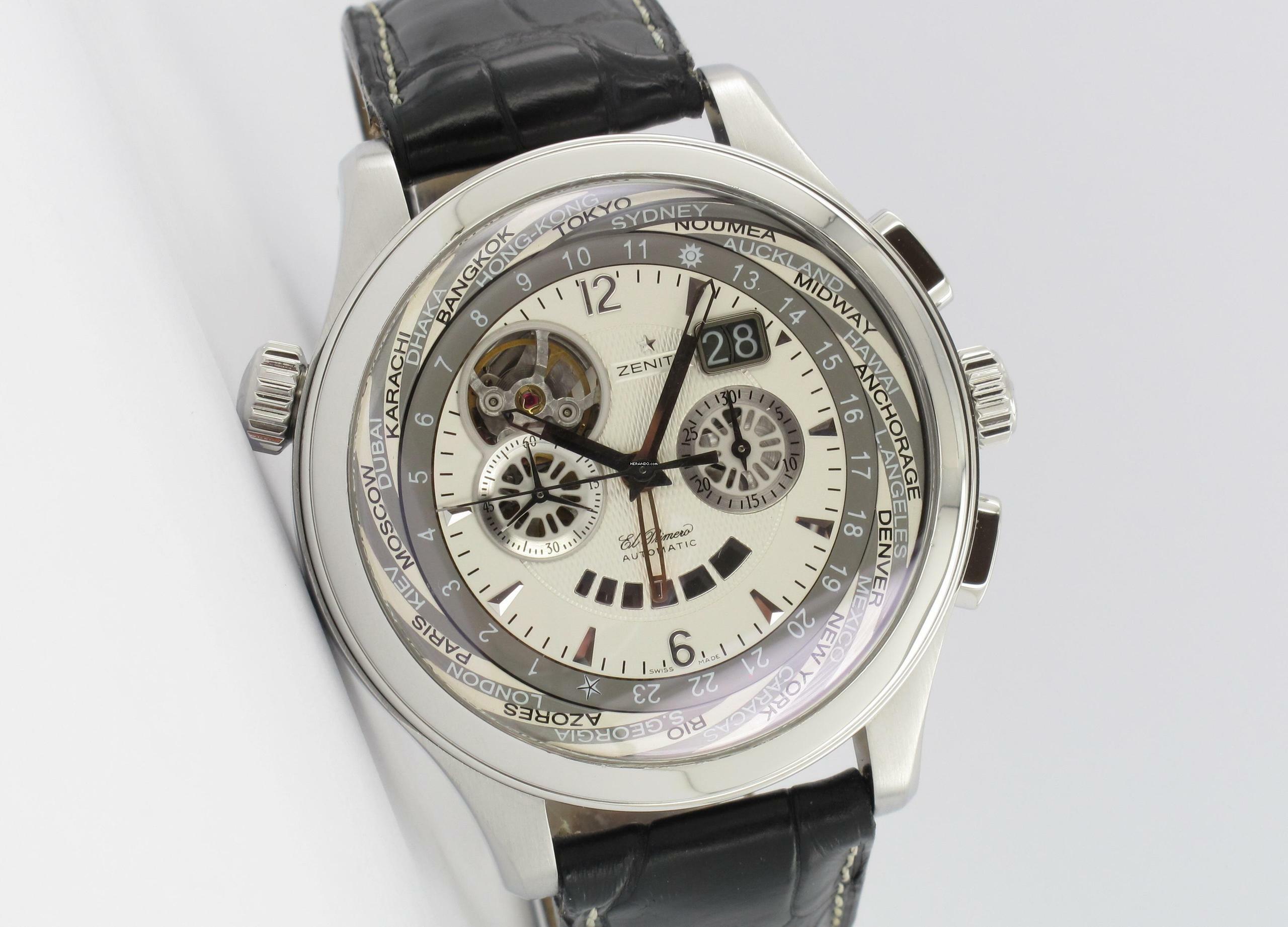 Zenith El Primero Grande Class Multicity Open Traveller </h1>