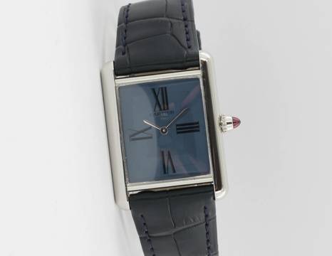  Cartier Tank Louis Cartier Large Model Platin Limited Edition 