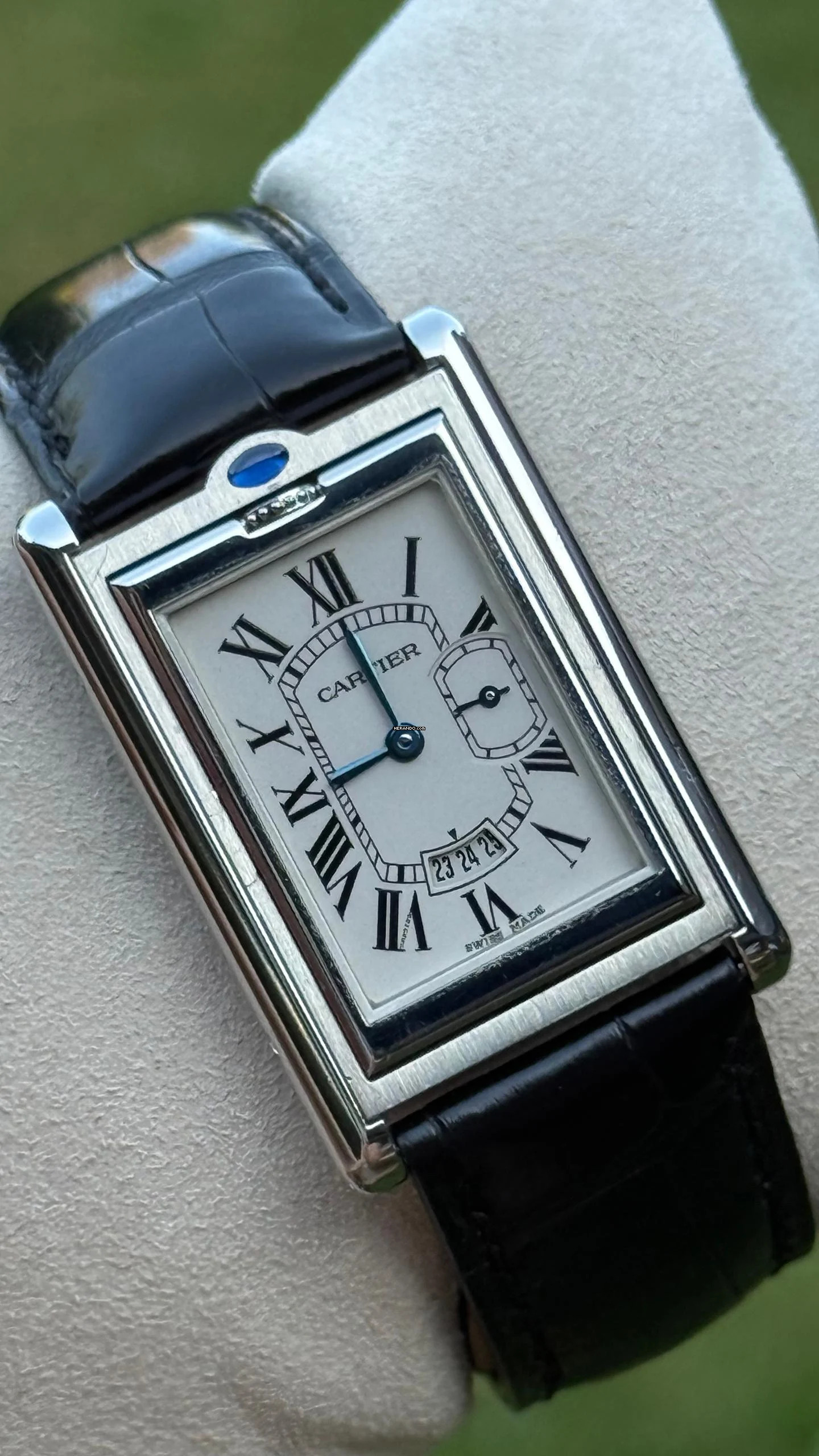 Cartier Tank Basculante unpolished