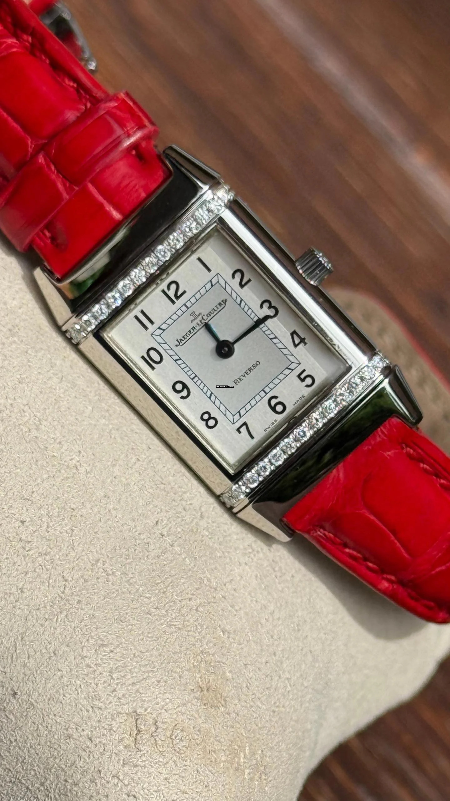 Jaeger-LeCoultre Reverso Lady Diamond setting </h1>