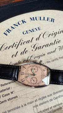  Franck Muller Casablanca Salmon White gold 18kt Fullset 