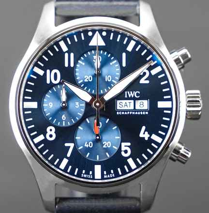  IWC Fliegeruhr Chronograph Pilots Watch Chronograph Blue Dial 2025 NEW 