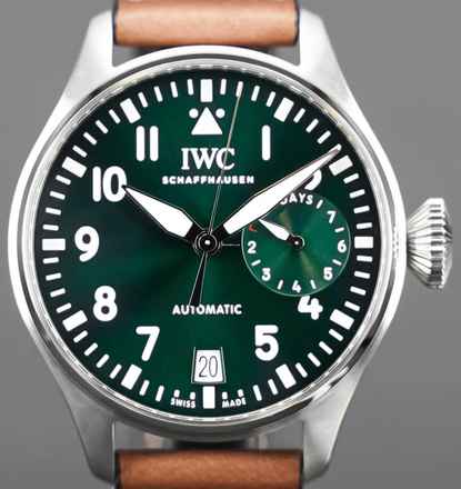  IWC Große Fliegeruhr Big Pilot's Watch Automatic Green Dial 2025 