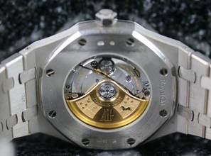 Thumbnail von Audemars Piguet Royal Oak Frosted - Blue Dial - like New - Fullset - 2017