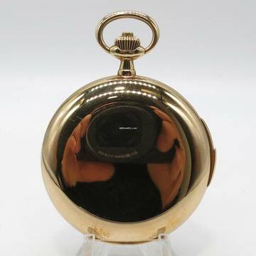 A. Lange & Söhne Goldene Taschenuhr mit Viertelrepetition KAL.43 