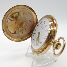 Thumbnail von A. Lange & Söhne Goldene Taschenuhr mit Viertelrepetition KAL.43
