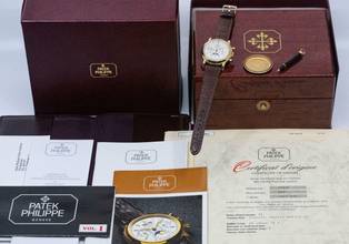 Thumbnail von Patek Philippe Perpetual Calendar Chronograph 3970EJ | Full Set | 3. Series