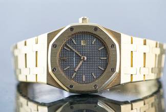 Thumbnail von Audemars Piguet Royal Oak Vintage 66048 | Full Set 1988 | unpolished | Yellowgold </h1>
