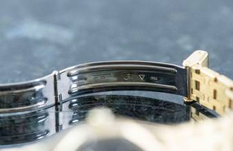 Thumbnail von Audemars Piguet Royal Oak Vintage 66048 | Full Set 1988 | unpolished | Yellowgold </h1>