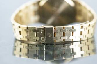 Thumbnail von Audemars Piguet Royal Oak Vintage 66048 | Full Set 1988 | unpolished | Yellowgold </h1>