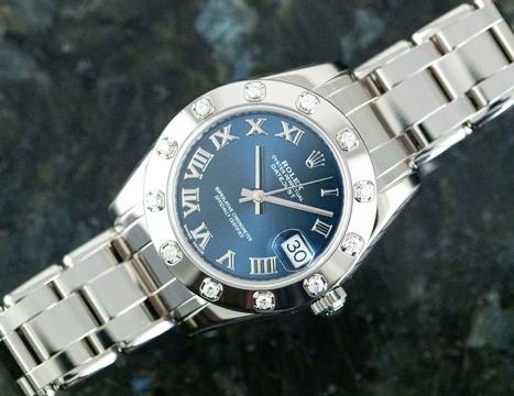  Rolex Lady-Datejust Pearlmaster 81319 | Full Set 2018 + Rolex Service Dec. 24 