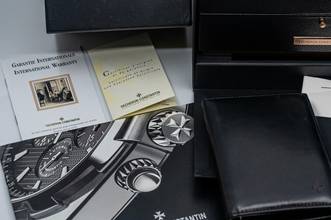 Thumbnail von Vacheron Constantin Overseas 47040 | Full Set | VC Service 2021 | Steel | white dial </h1>