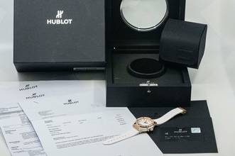 Thumbnail von Hublot Big Bang 38 mm Diamond | 361.PE.2010.RW.1104 | Full Set 2018 | Hublot Service 2025