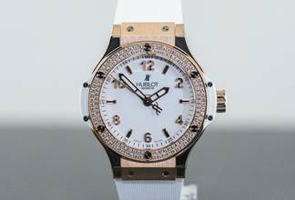 Thumbnail von Hublot Big Bang 38 mm Diamond | 361.PE.2010.RW.1104 | Full Set 2018 | Hublot Service 2025