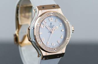 Thumbnail von Hublot Big Bang 38 mm Diamond | 361.PE.2010.RW.1104 | Full Set 2018 | Hublot Service 2025