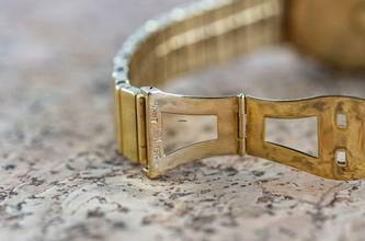 Thumbnail von Piaget Polo very rare Vintage Polo | 761 C 701 D | Onyx dial | Yellowgold </h1>