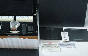 Thumbnail von Panerai Luminor Marina Limited Edition Munich | PAM00434 | Full Set | triple packaging </h1>