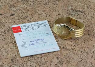 Thumbnail von Omega Genève Dress Watch | 14702 | Automatic | Papers 1966 | orig. Goldbracelet